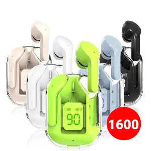 Air31 Earbuds Wireless Air 31 Crystal Transparent Body – ( Random Color )