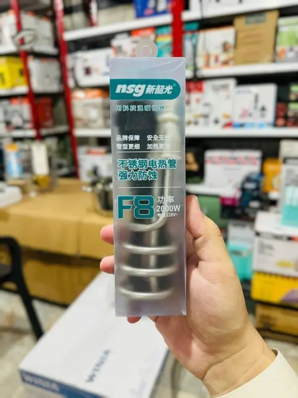 Portable 2000W Water Heating Rod with adjustable temperature settings.