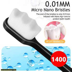 (Pack of 4) Nano Tooth Brush – Best Quality Brush – Random Color