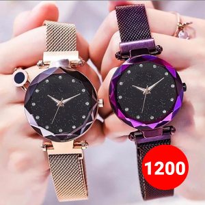 Classy Magnet Chain Elegant Women Wrist Watch ( Without Box )