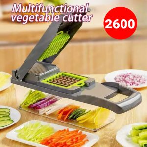 16 In1 Mandoline Slicer Veggie Food Chopper Vegetable Cutter Tomato Carrot Grater Cheese French Onion Shredders Kitchen Tool