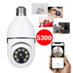CCTV – 1080p Full Hd CCTV Camera -CCTV Camera WIFI – WIFI Smart Camera – WIFI Camera -Home Security Camera – Smart Camera WIFI – CCTV WIFI – WIFI Camera Bulb Socket – Security Camera For Home WIFI – Camera CCTV – Security Camera – Security Camera For Home