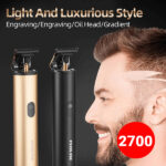 Nikai Professional Hair Trimmer Nk-2598 Hair Trimmer Machine For Men | Men Hair Trimmer | Metal Body | Golden Color ( Original )