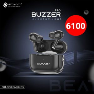 SOVO Buzzer Pro SBT-900 Earbuds! With Superior Sound Quality, Advanced Noise Cancellation