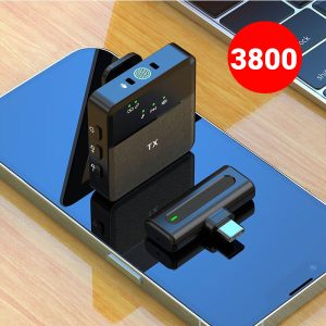 Sx8 Type-C Single Lavalier Wireless Microphone For Interview And Vlog | Type-C Single Professional Lavalier Wireless Microphone