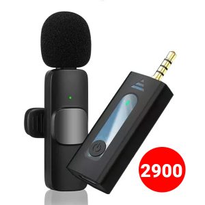 Ultimate K35 Professional Vlogging High Quality Collar Wireless Microphone