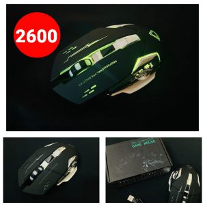 Wireless & Rechargeable Gaming Mouse LED Light Mouse | Ultimate Gaming Wireless Mouse For Laptop Pc Computer Gamer