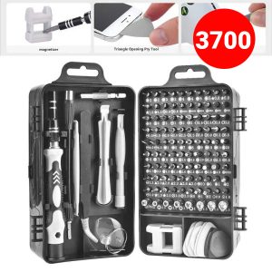 115-in-1 Precision Magnetic Screwdriver Set – Stainless Steel Flat Head Repair Tool Kit For Phones, Computers, Laptops, Watches, Eyeglasses, And Other Electronics – Tool Kit