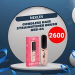 Compact And Portable Hair Styling: Nexlev HSB-04 Cordless Hair Straightener Brush